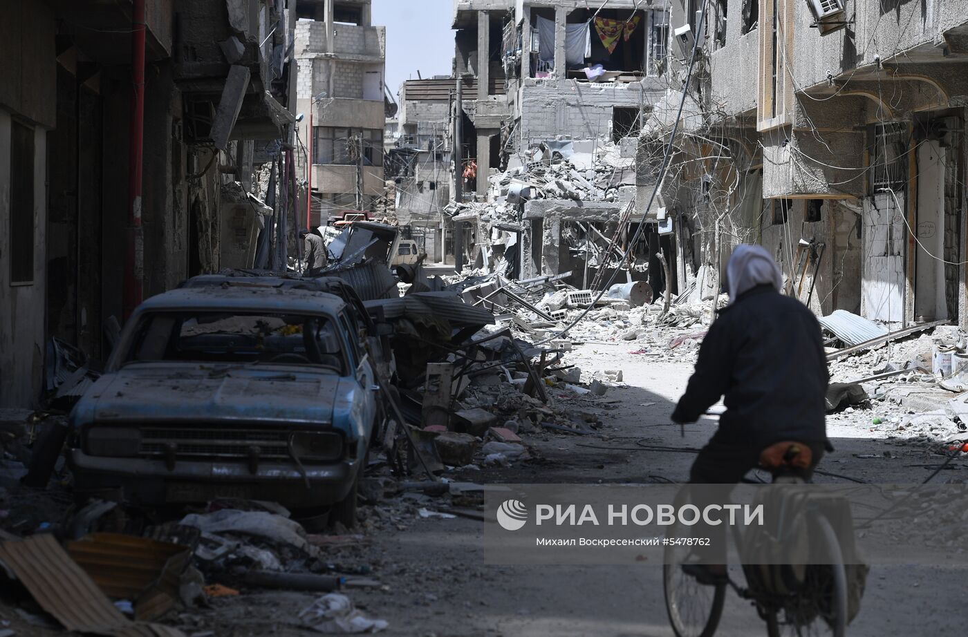 Ситуация в сирийском городе Дума
