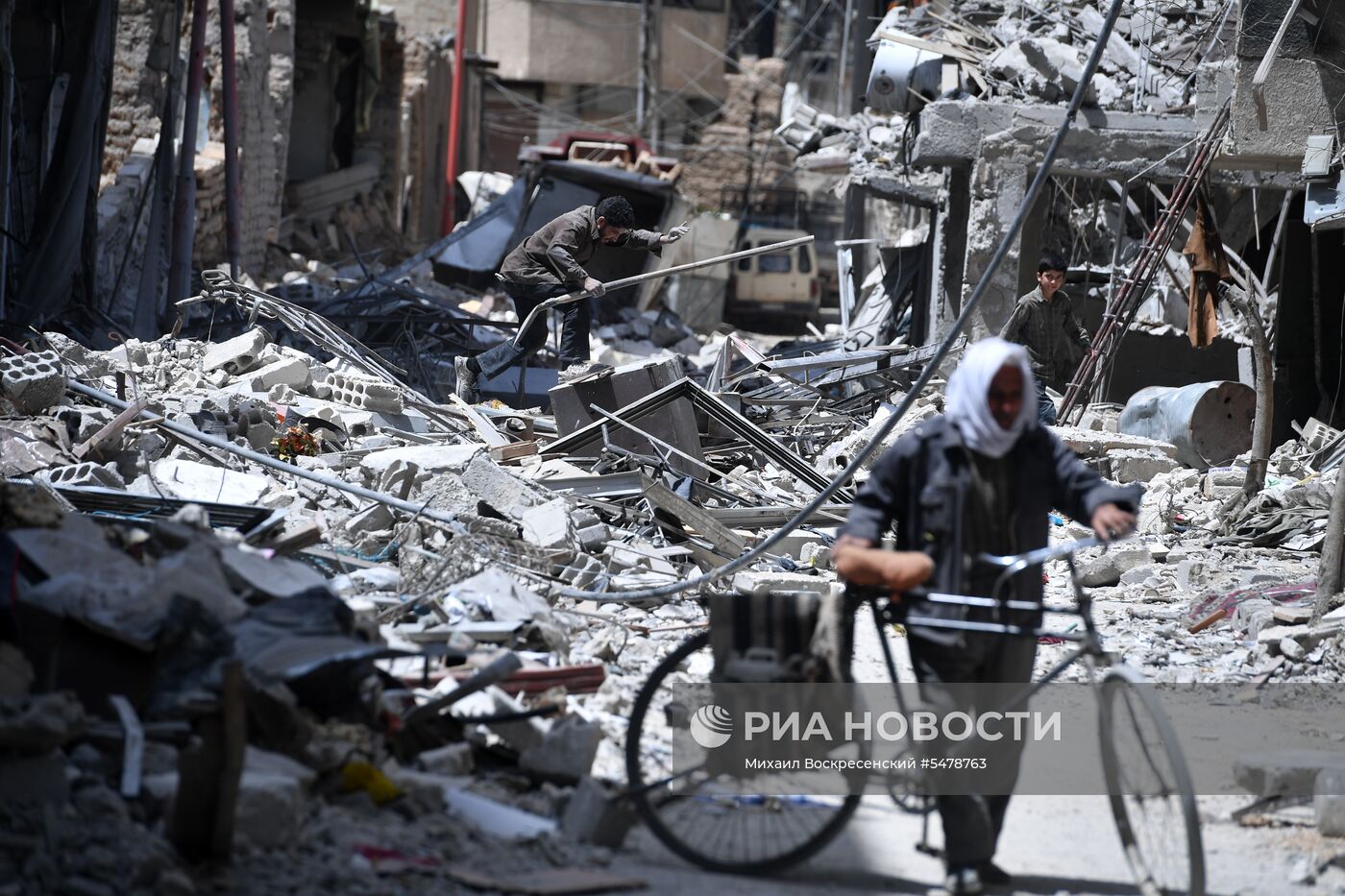Ситуация в сирийском городе Дума