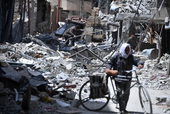 Ситуация в сирийском городе Дума