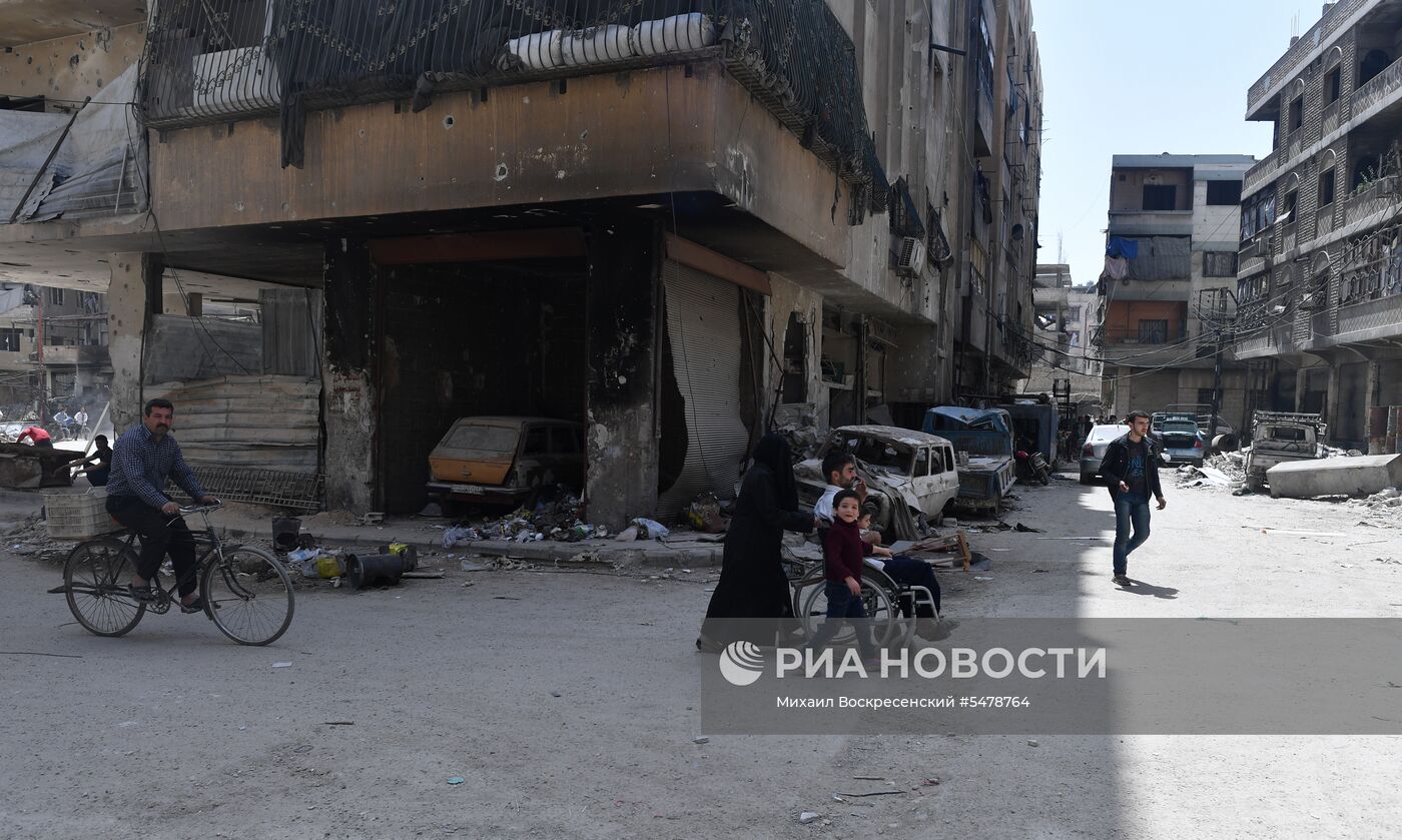 Ситуация в сирийском городе Дума