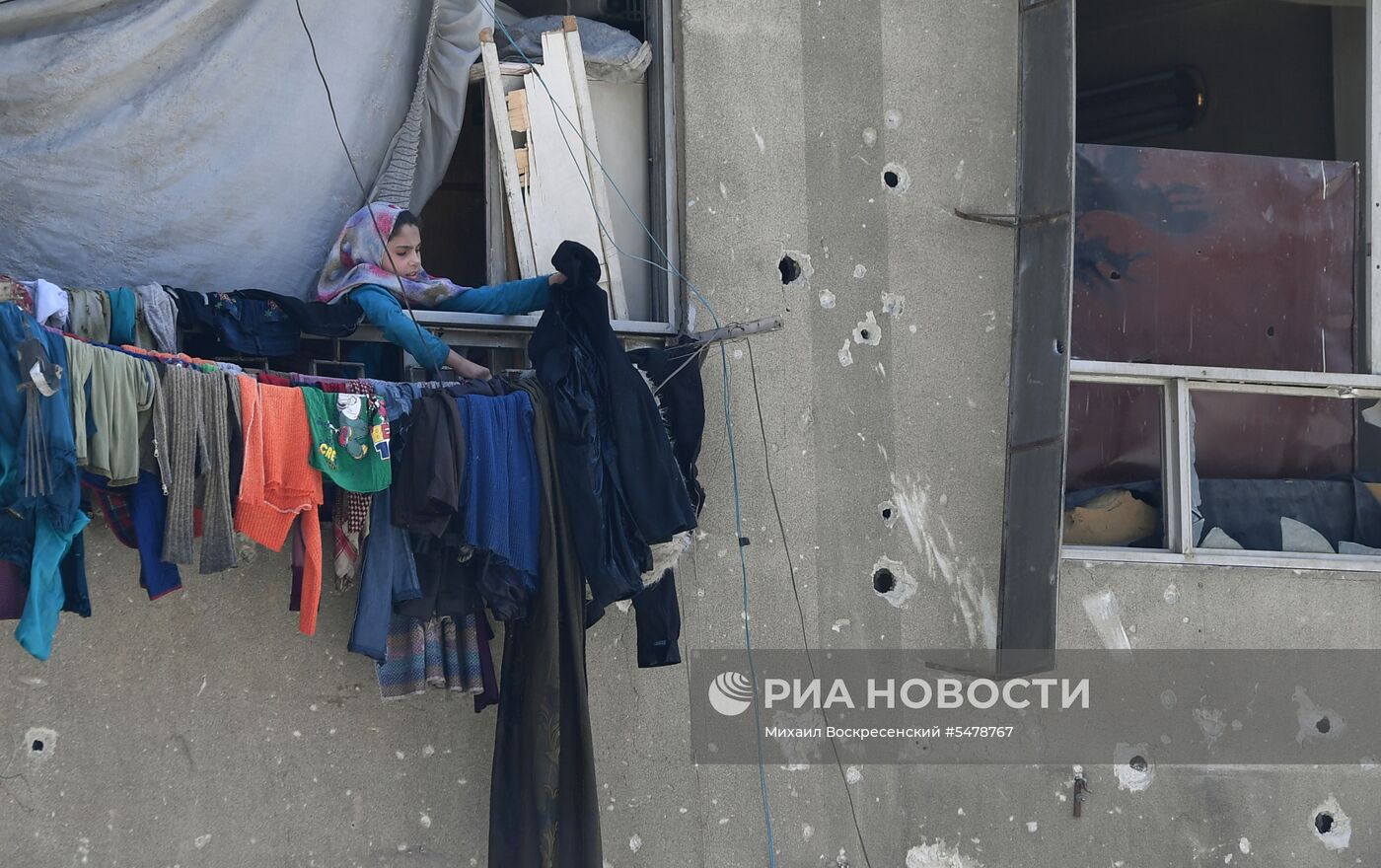 Ситуация в сирийском городе Дума