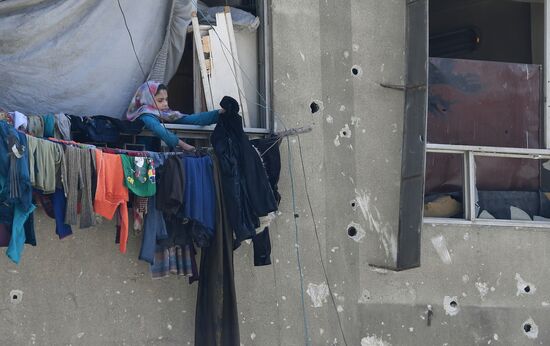 Ситуация в сирийском городе Дума