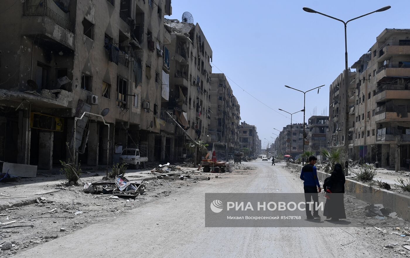 Ситуация в сирийском городе Дума