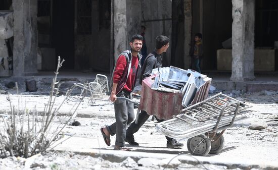 Ситуация в сирийском городе Дума