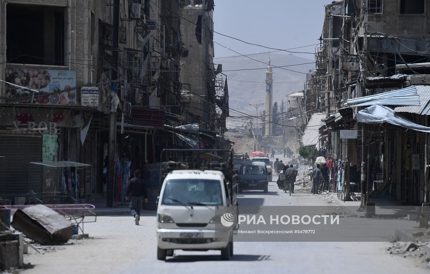 Ситуация в сирийском городе Дума