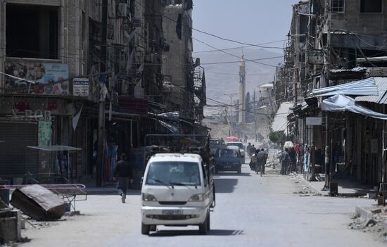 Ситуация в сирийском городе Дума