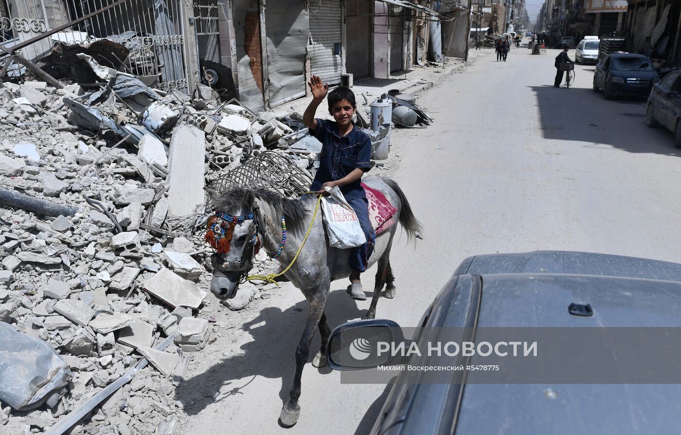 Ситуация в сирийском городе Дума