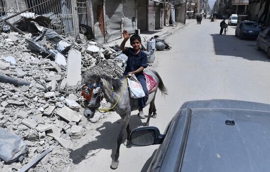 Ситуация в сирийском городе Дума