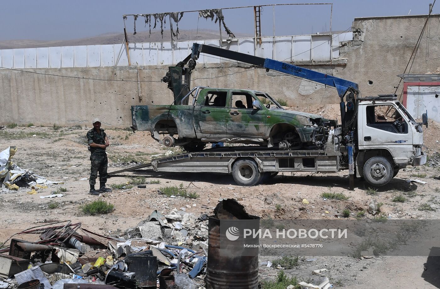 Ситуация в сирийском городе Дума