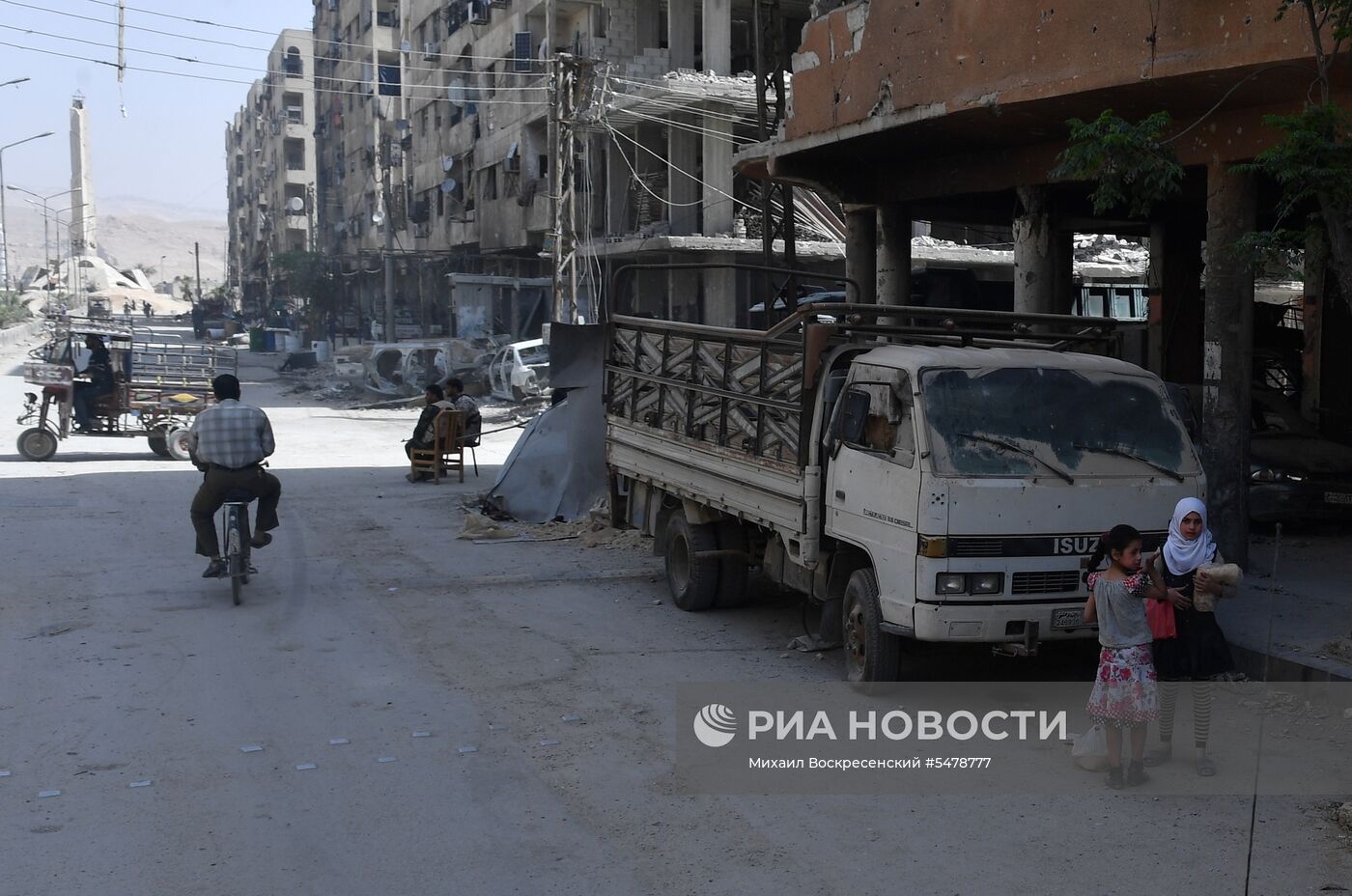 Ситуация в сирийском городе Дума