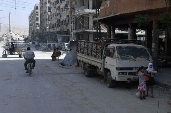 Ситуация в сирийском городе Дума