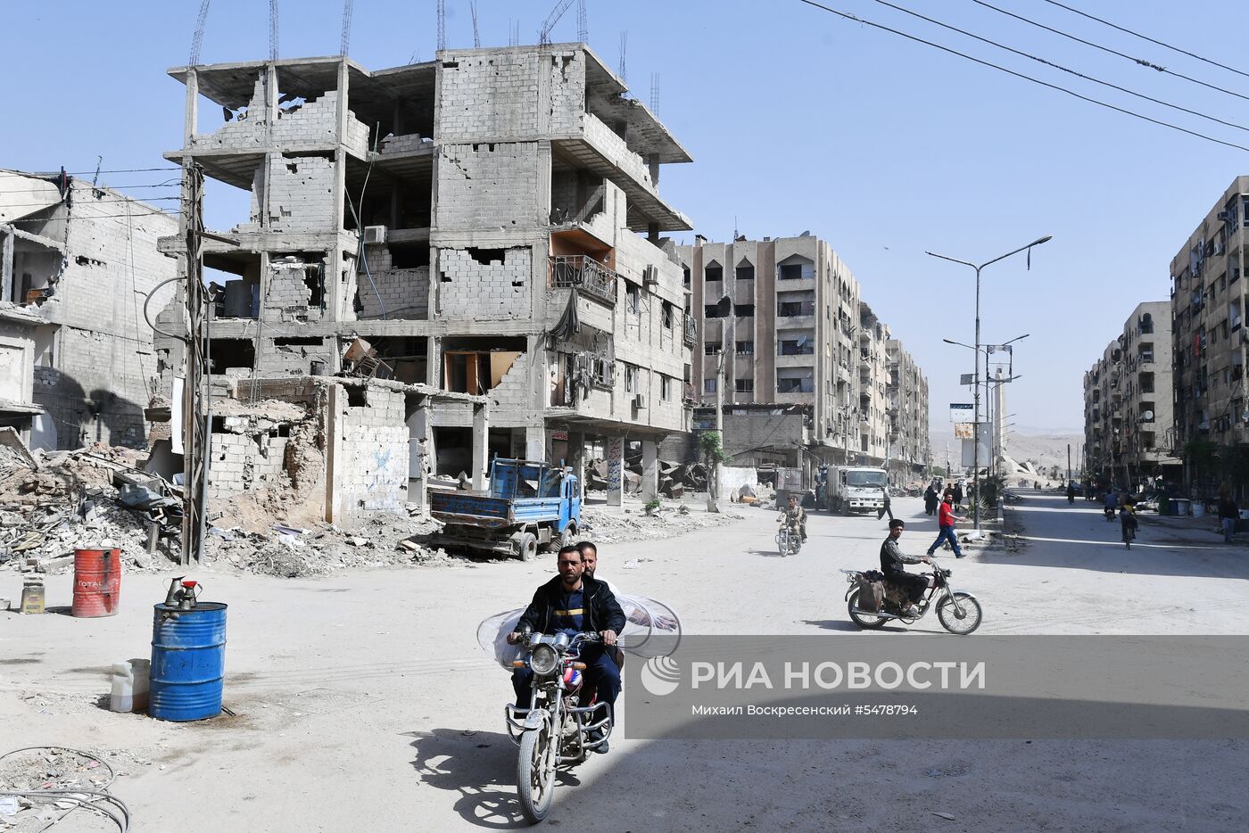 Ситуация в сирийском городе Дума