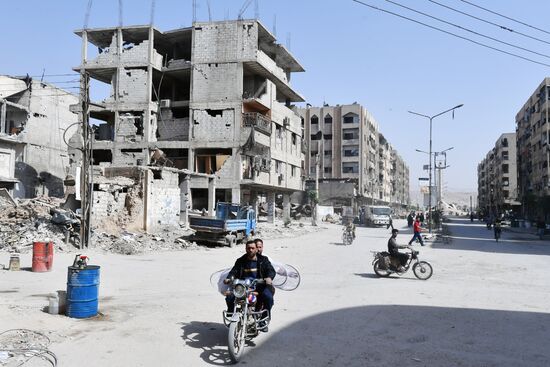 Ситуация в сирийском городе Дума