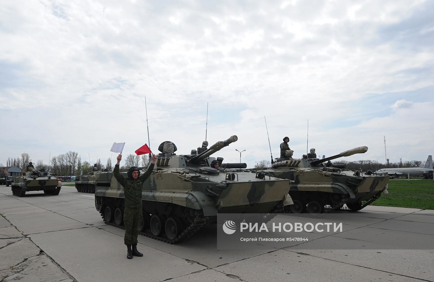 Репетиция парада Победы в Ростове-на-Дону