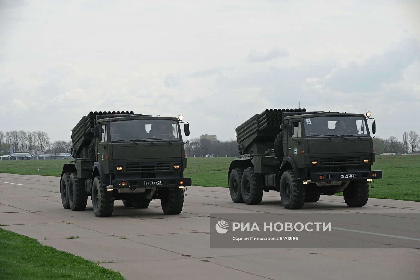 Репетиция парада Победы в Краснодаре