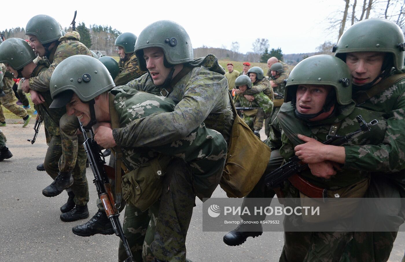 Испытания на право ношения крапового берета в Белоруссии