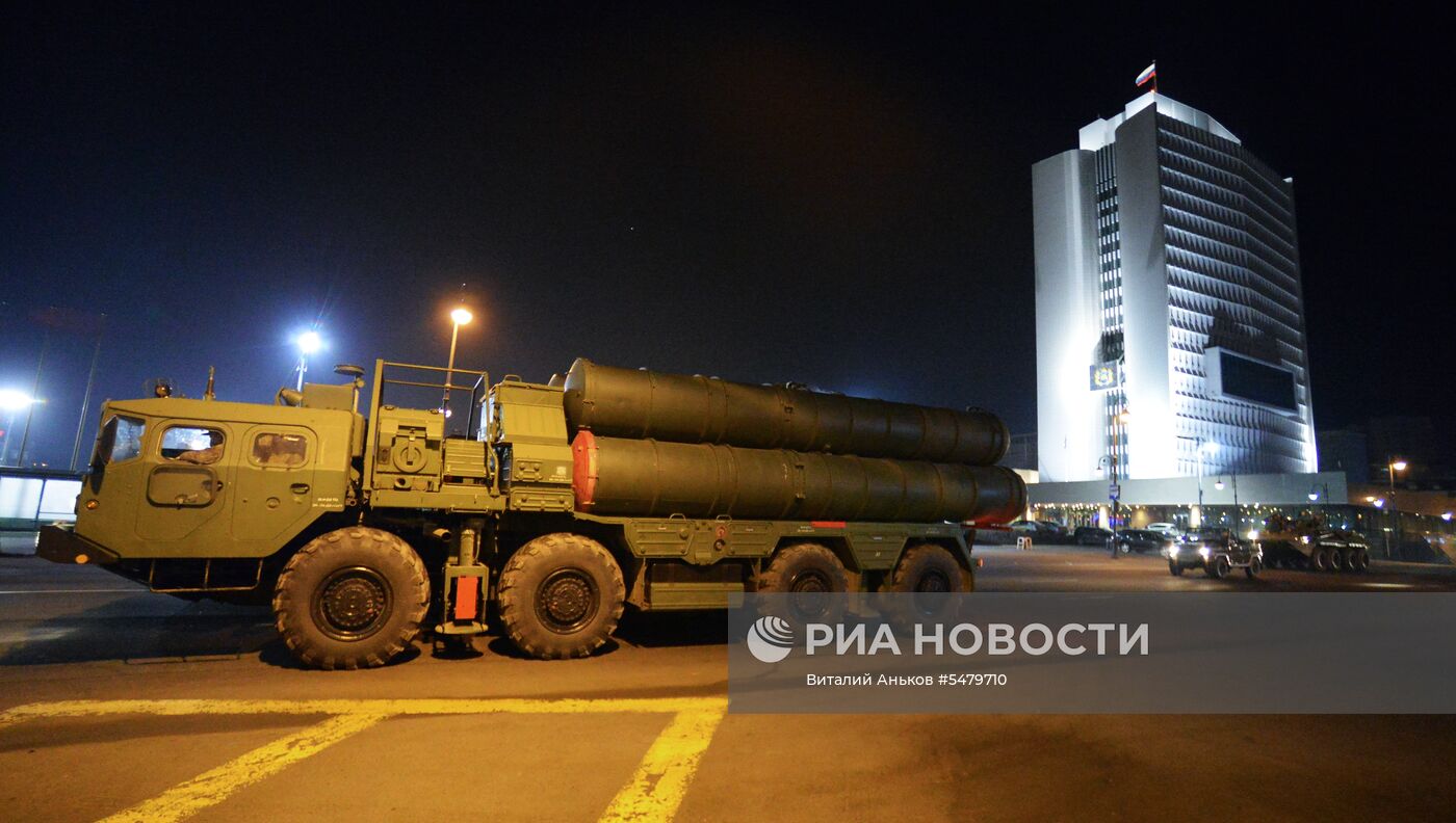 Репетиция парада Победы во Владивостоке