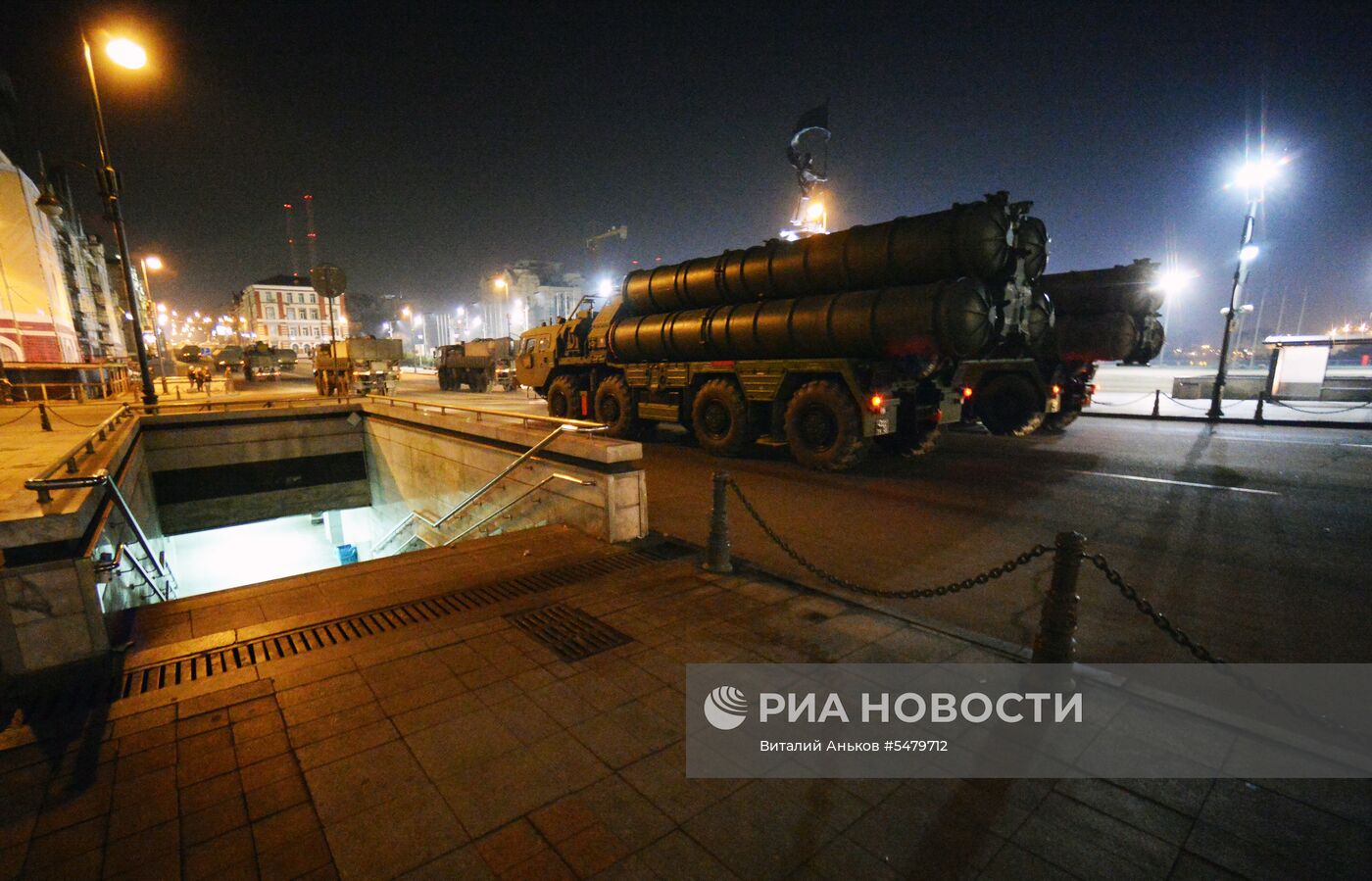 Репетиция парада Победы во Владивостоке