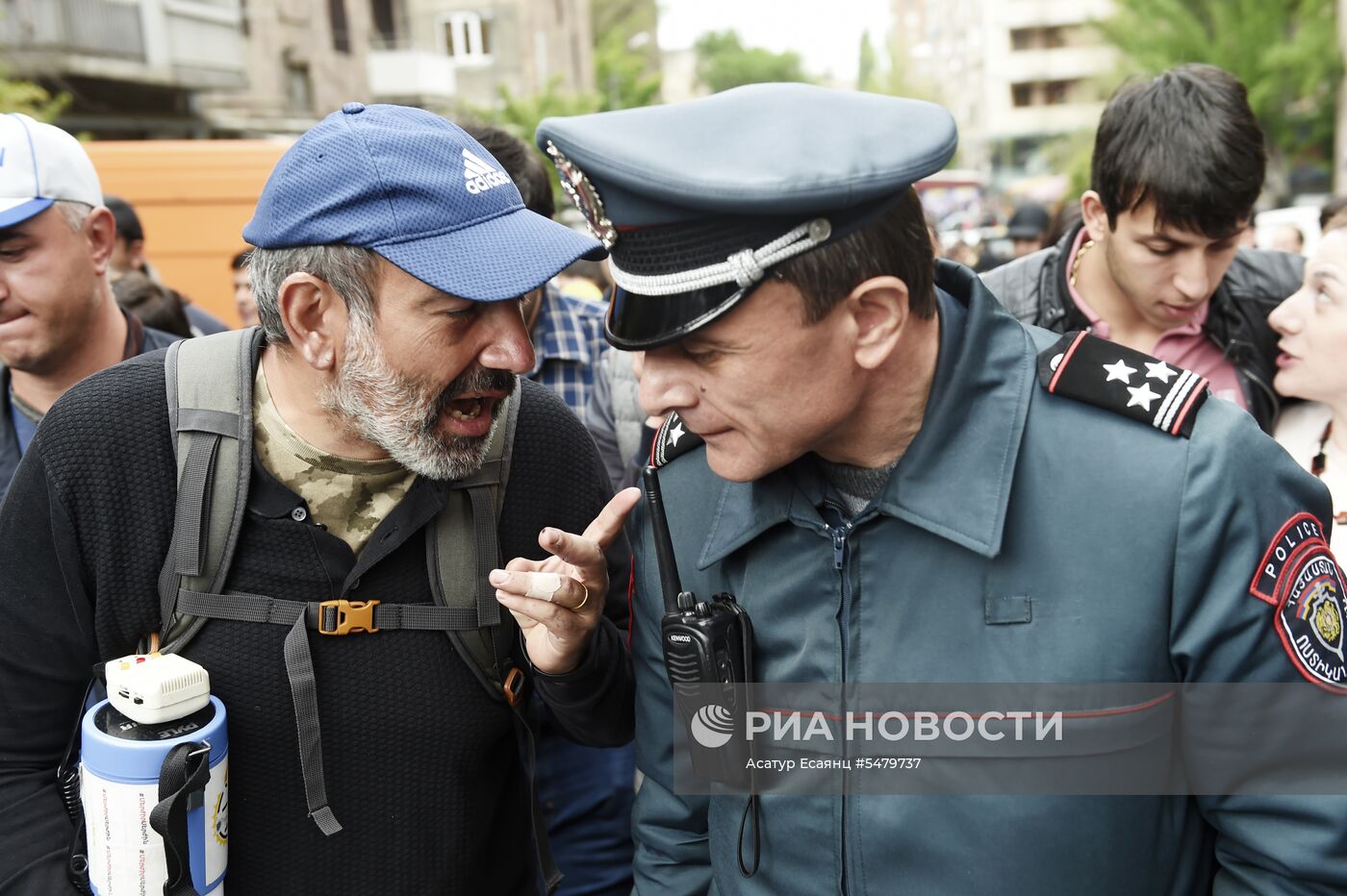 Акция протеста оппозиции в Ереване