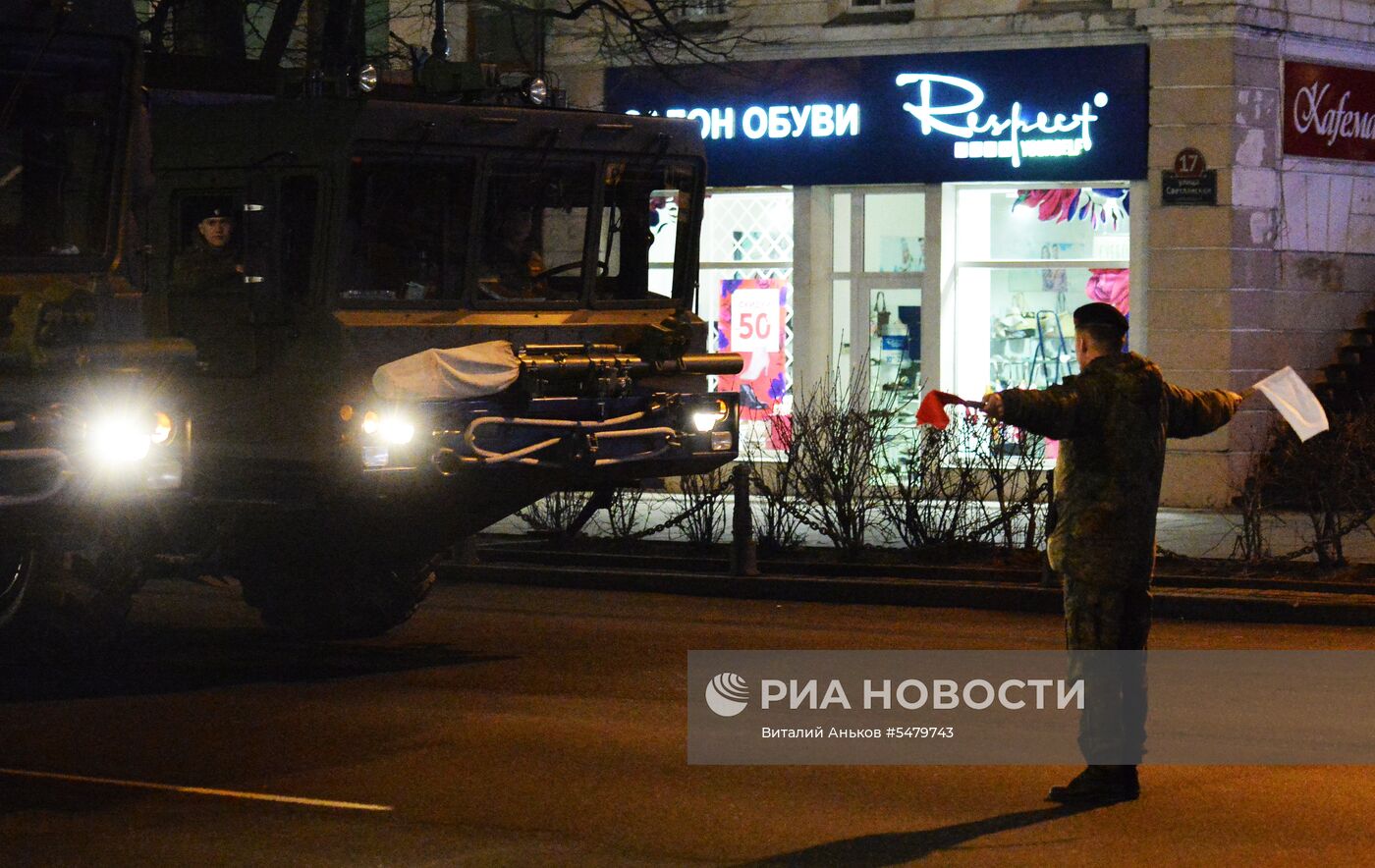 Репетиция парада Победы во Владивостоке