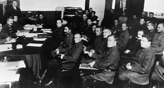 Заседание   Реввоенсовета СССР