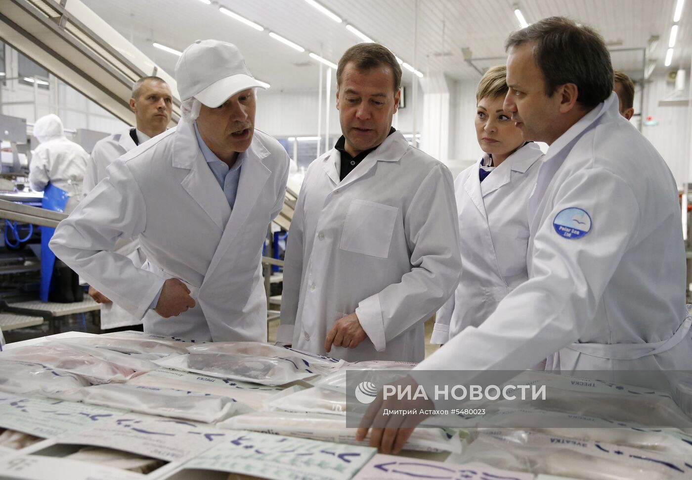 Рабочая поездка премьер-министра РФ Д. Медведева в Мурманскую область