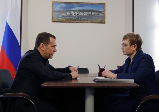 Рабочая поездка премьер-министра РФ в Мурманскую область