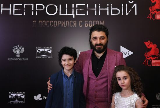 Предпремьерный показ фильма Сарика Андреасяна "Непрощенный"