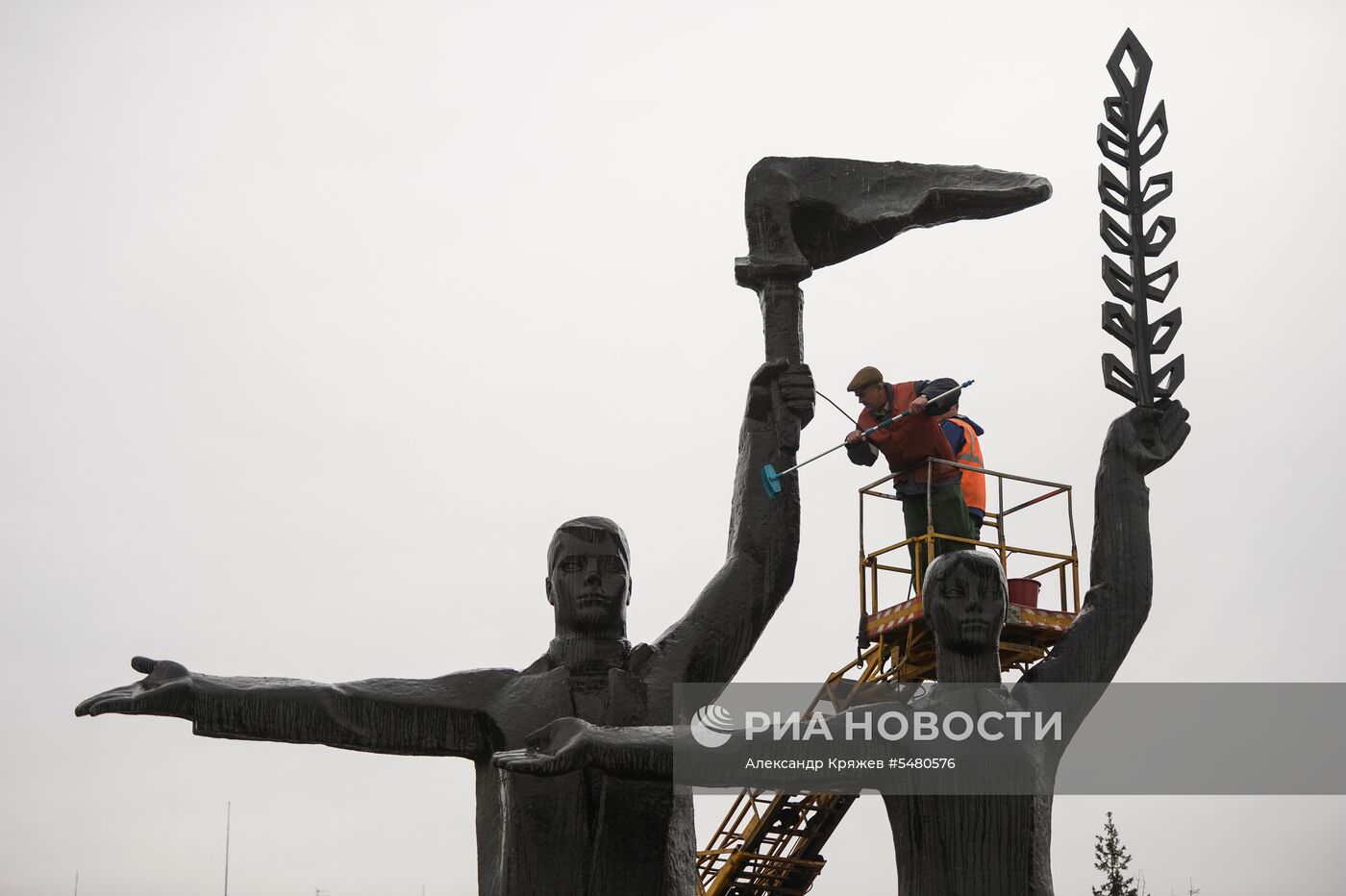 Общегородской субботник в Новосибирске