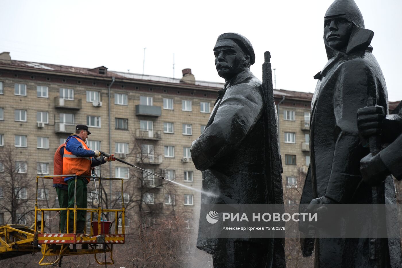 Общегородской субботник в Новосибирске