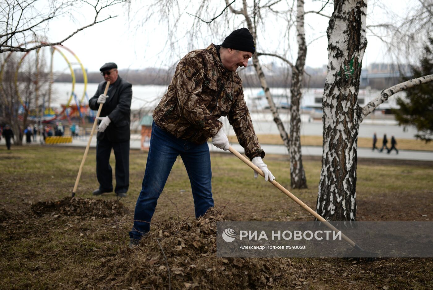 Общегородской субботник в Новосибирске