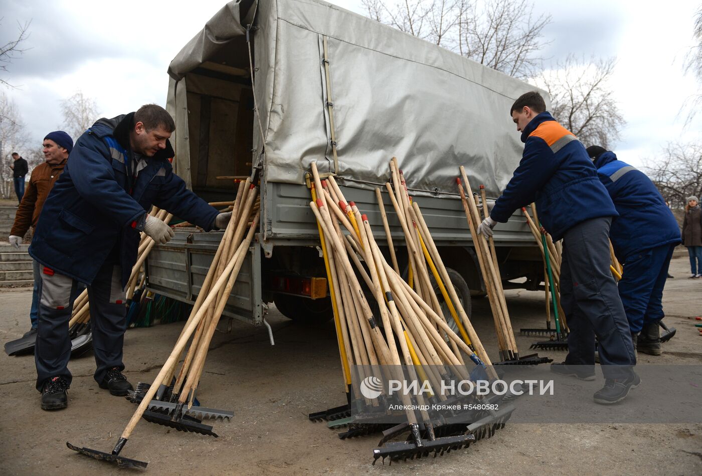 Общегородской субботник в Новосибирске