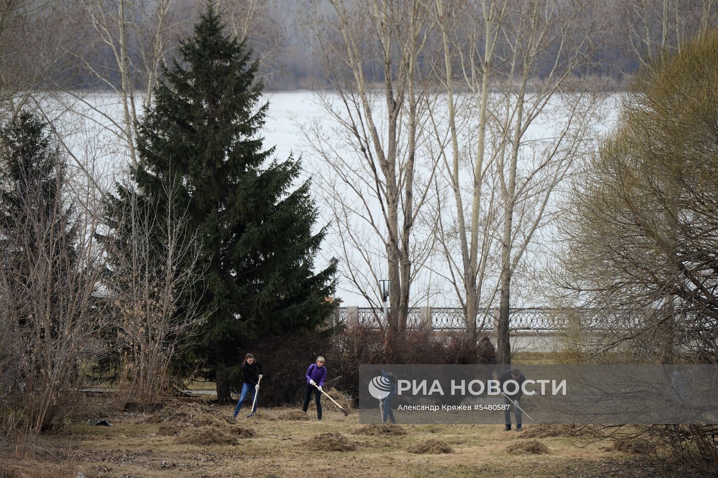 Общегородской субботник в Новосибирске