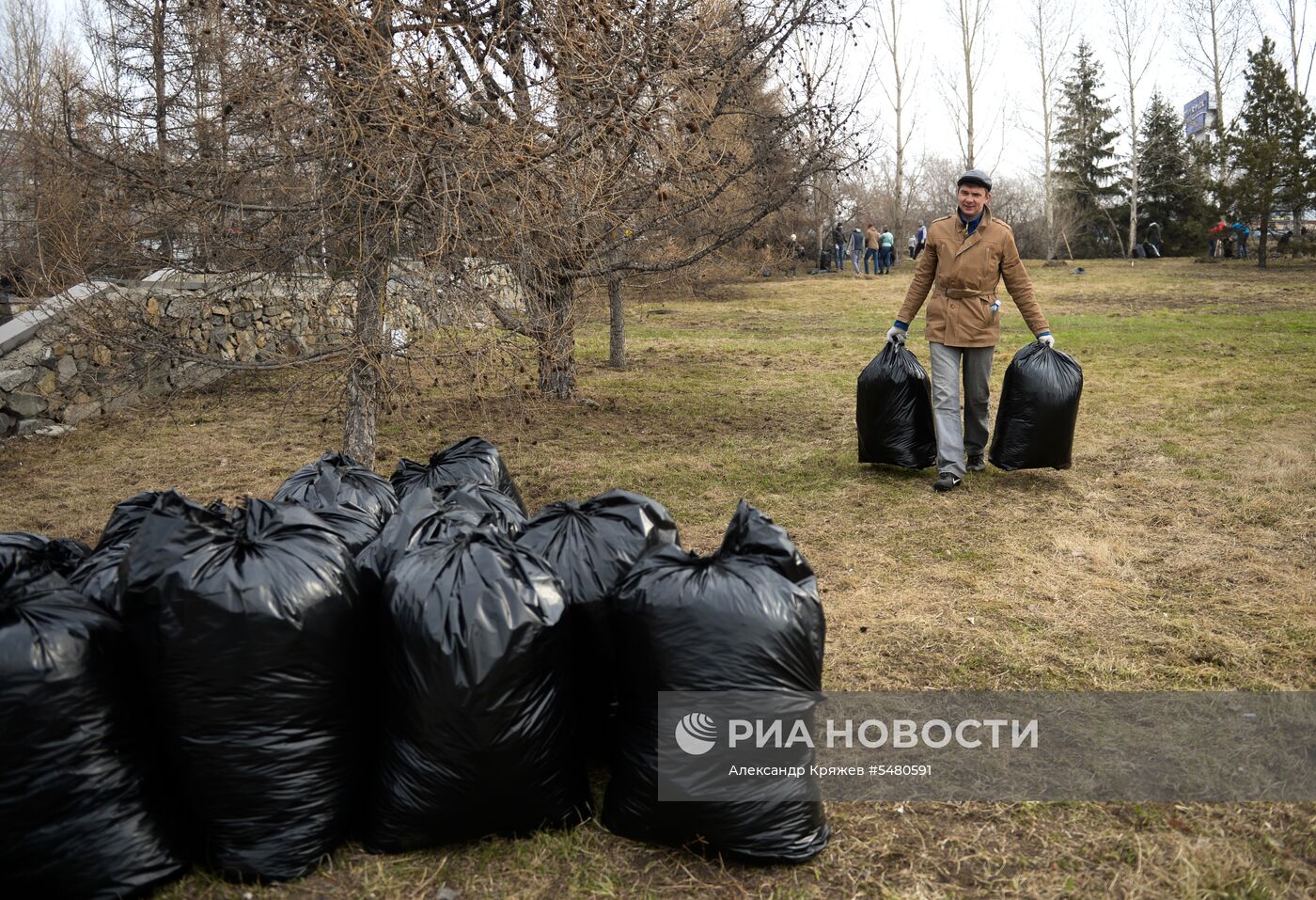 Общегородской субботник в Новосибирске