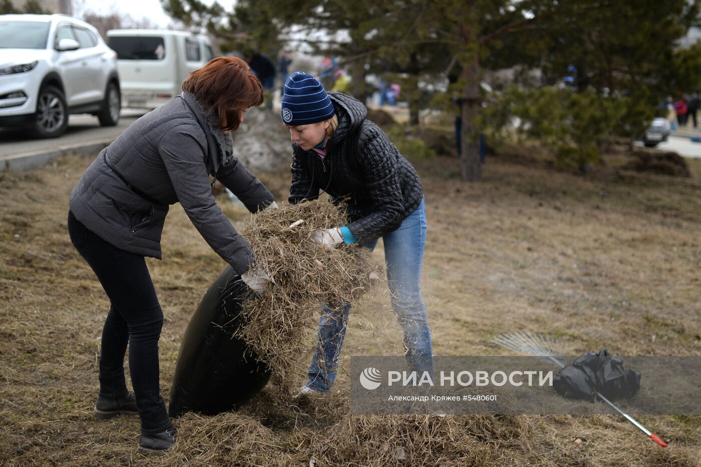 Общегородской субботник в Новосибирске