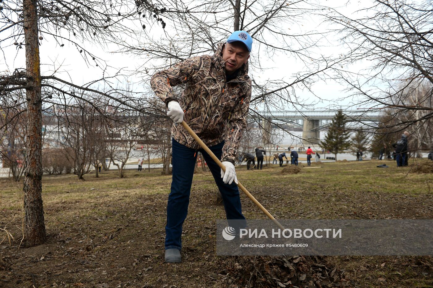 Общегородской субботник в Новосибирске