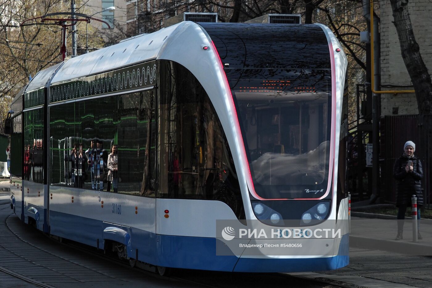 Парад трамваев в Москве