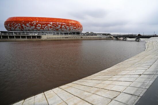 Стадиона "Мордовия Арена" в Саранске