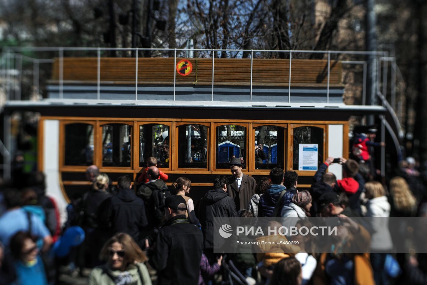 Парад трамваев в Москве