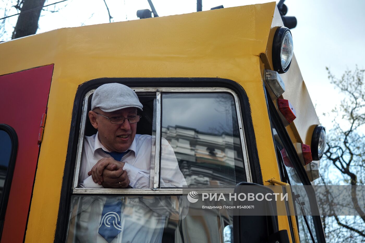 Парад трамваев в Москве
