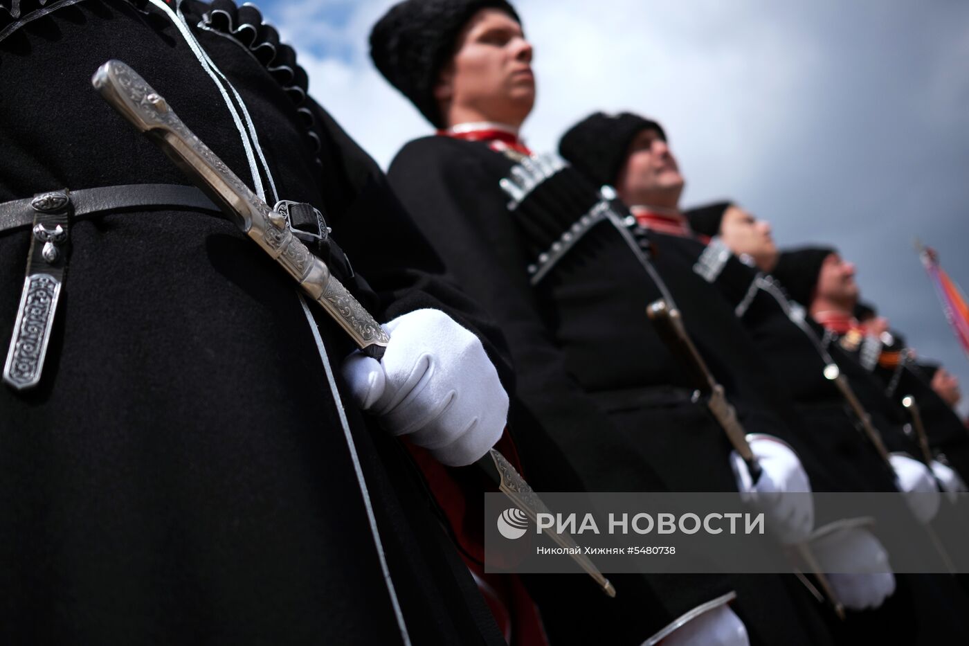 Парад Кубанского казачьего войска