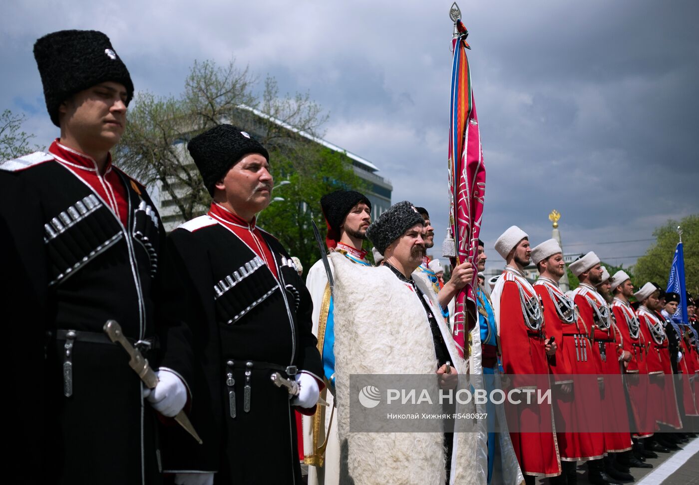 Парад Кубанского казачьего войска