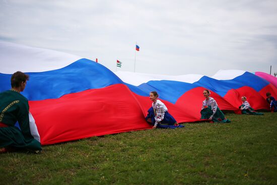 Открытие скакового сезона в Краснодаре