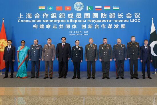 Совещание министров обороны государств-членов ШОС в Китае