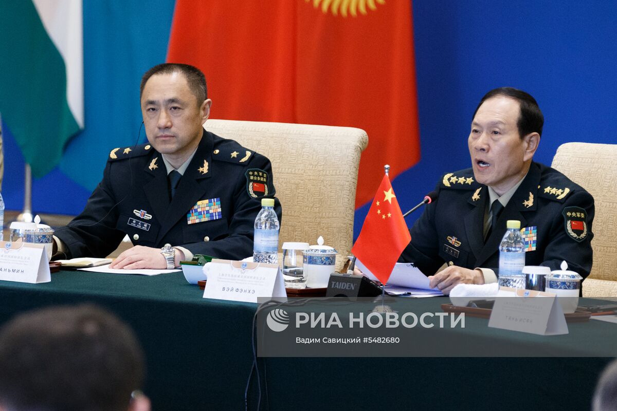 Совещание министров обороны государств-членов ШОС в Китае