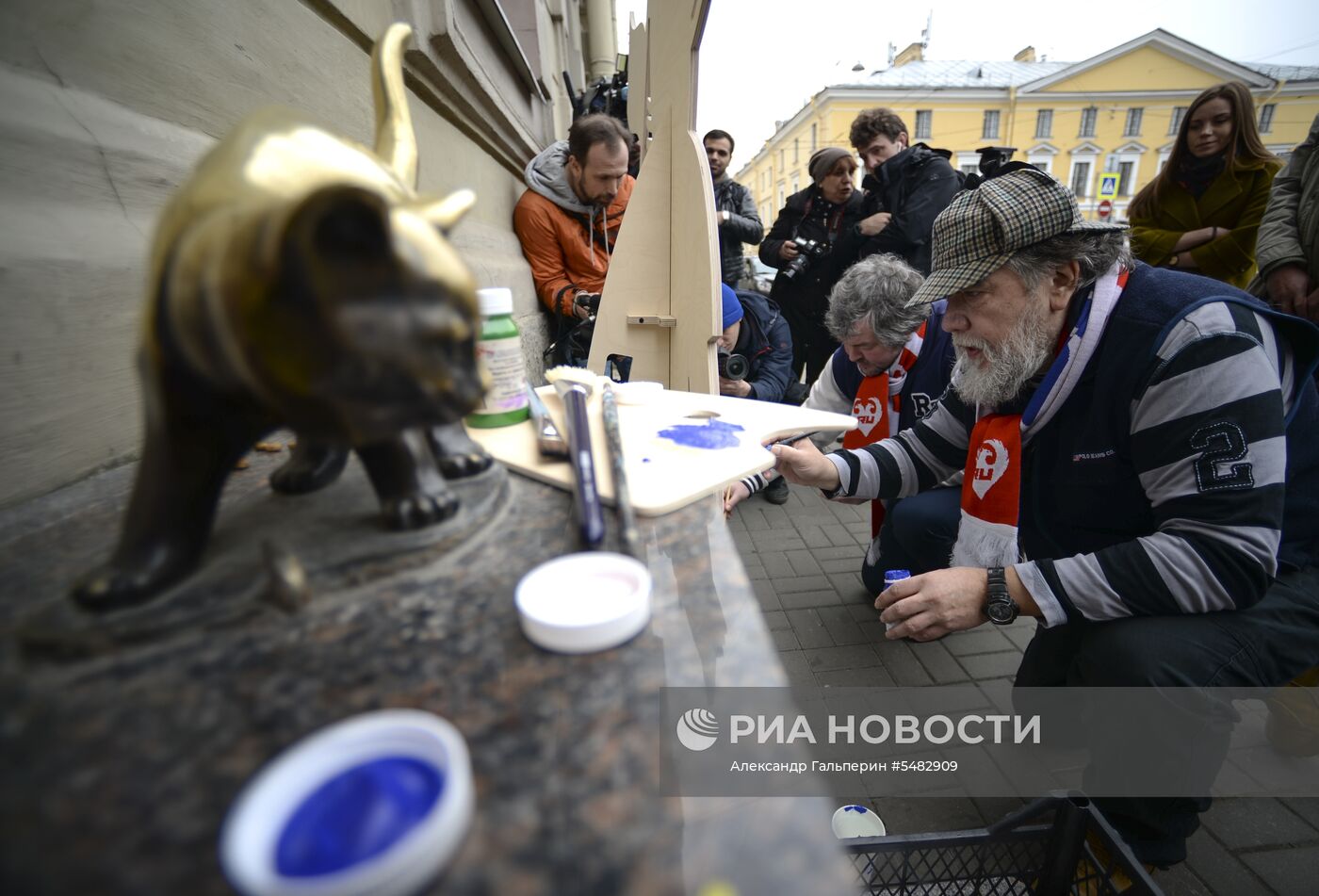 Художественный марафон "Моя любовь - футбол и кот!" в Санкт-Петербурге