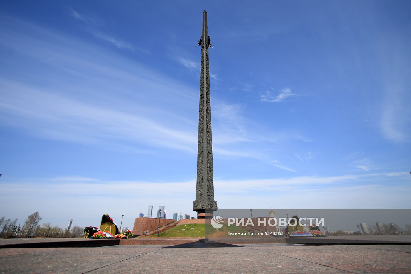 Монумент Победы на Поклонной горе 