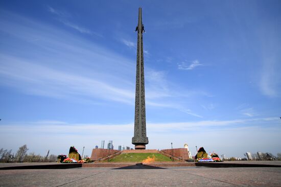 Монумент Победы на Поклонной горе 
