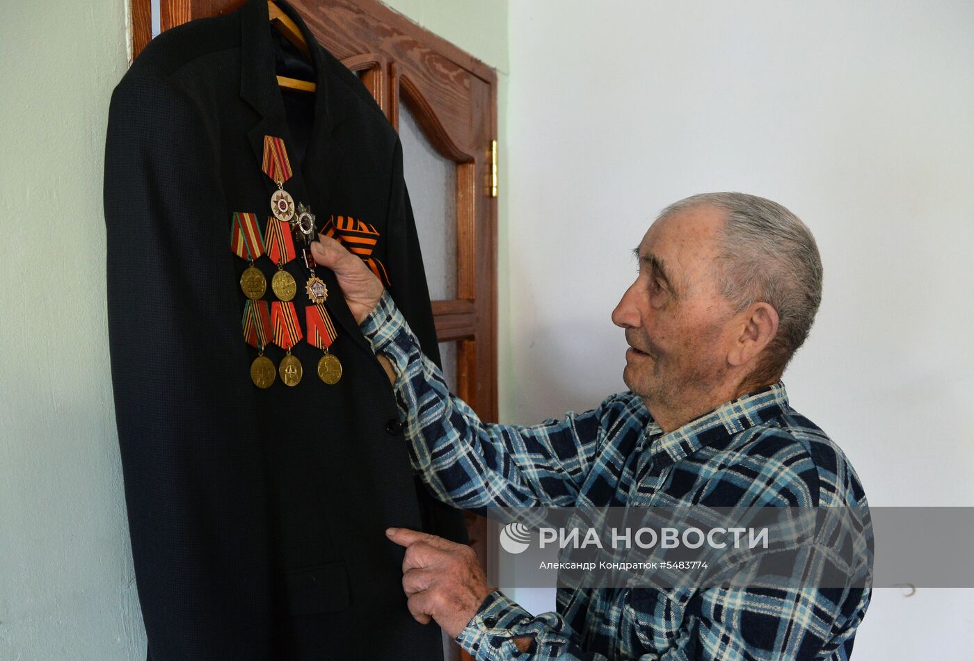 Ветеран ВОВ Шайяхмет Абдулзалилов из Челябинской области