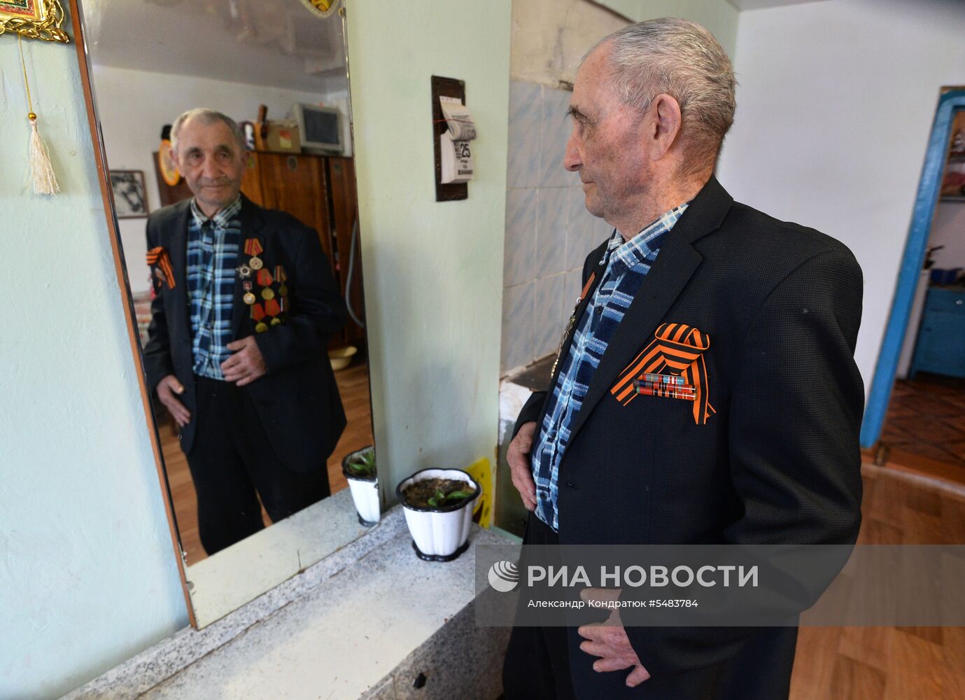 Ветеран ВОВ Шайяхмет Абдулзалилов из Челябинской области